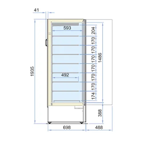 armoire frigorifique manguier